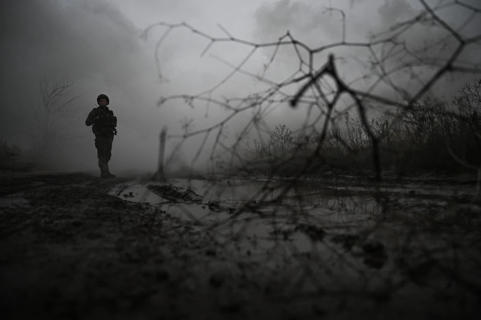 Ukrajinska vojska na poligonu u sektoru Pokrovska 10. novembra