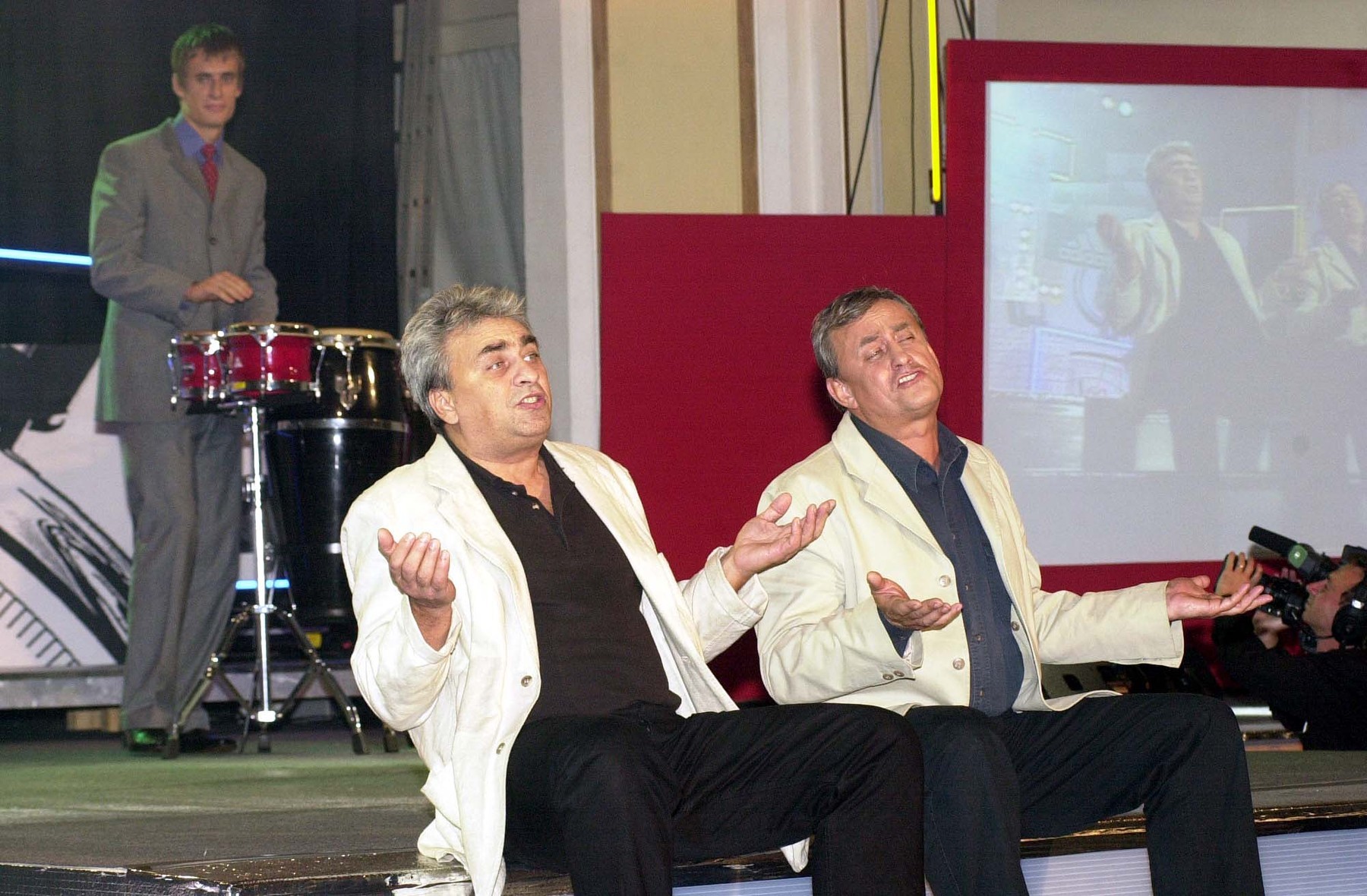 Spevák českej skupiny Yo Yo Band Vladimír Tesařík († 55) s bratom Richardom.