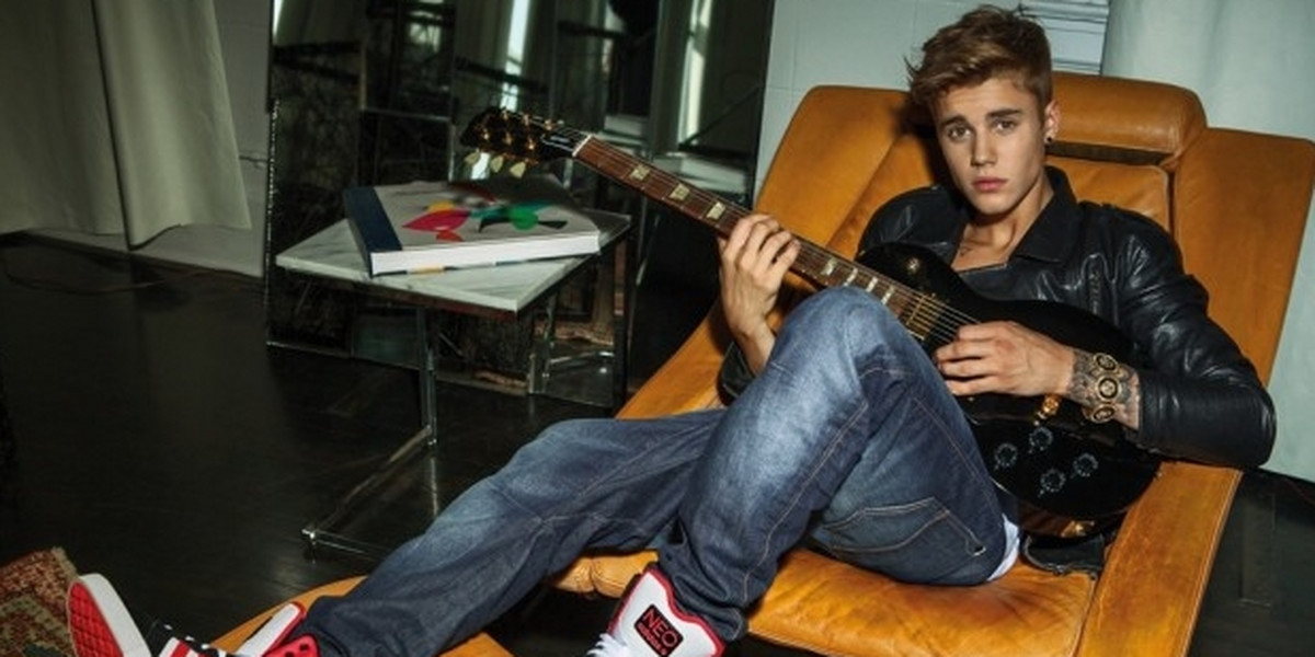 Justin Bieber dla Adidas