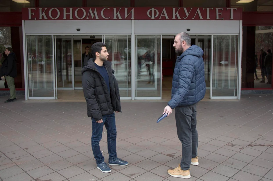 Hani i novinar Blica u razgovoru o sarmi i Crrvenoj Zvezdi, ali i o planovima za budućnost.