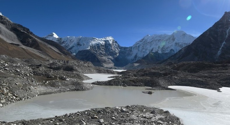 Scientists warn that as Himalayan glaciers melt, lakes like Imja could swell further and eventually collapse