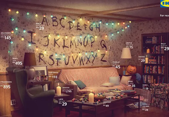 IKEA odtworzyła słynne wnętrza z "Simpsonów", "Przyjaciół" i "Stranger Things". Zrób to sam za 2800 zł