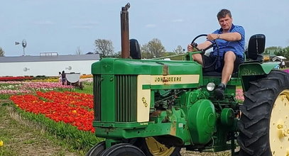 Andrzej Gołota wskoczył na traktor! Słynny pięściarz znalazł nowe zajęcie? [ZDJĘCIA]