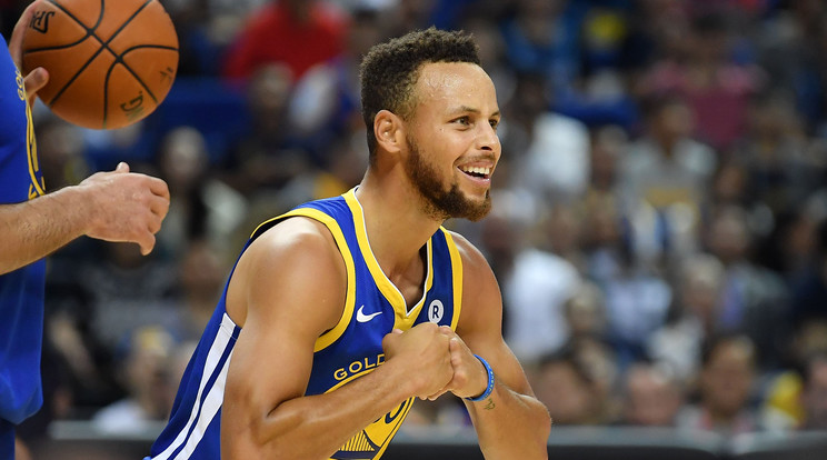 Stephen Curry 21 ponttal járult hozzá csapata győzelméhez /Fotó: AFP