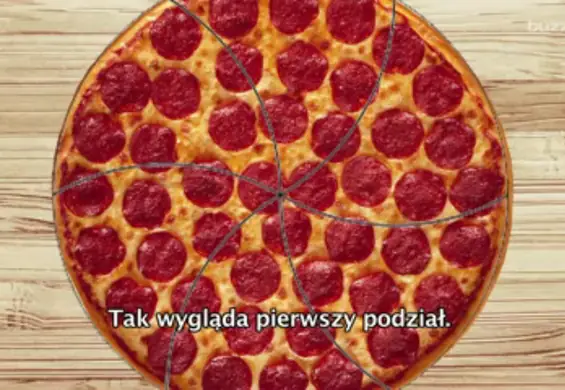 Jak pokroić pizzę na równe kawałki?