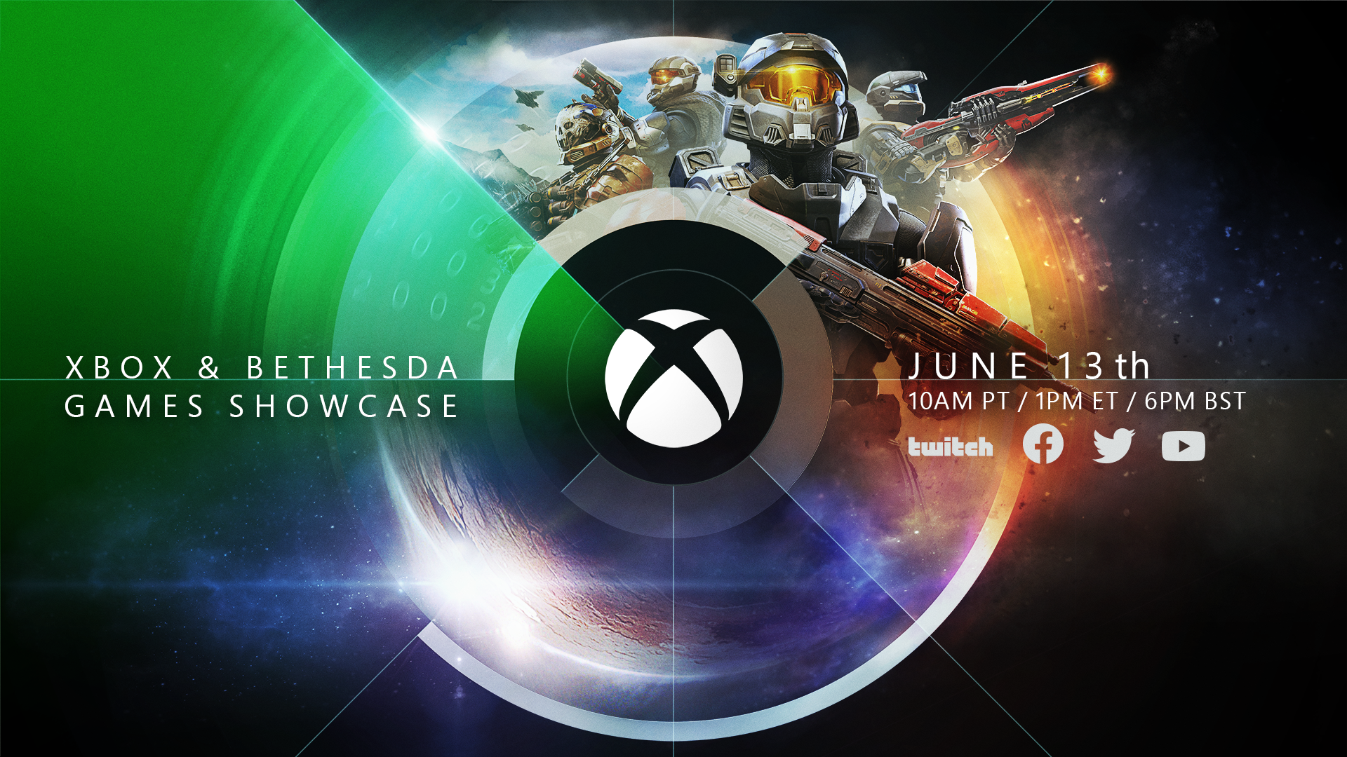 Oficiálny plagát k prezentácii Xboxu a Bethesdy obsahuje odkazy na Halo a Starfield.
