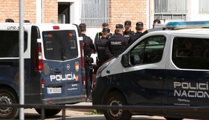 Policija, Španija, ilustracija