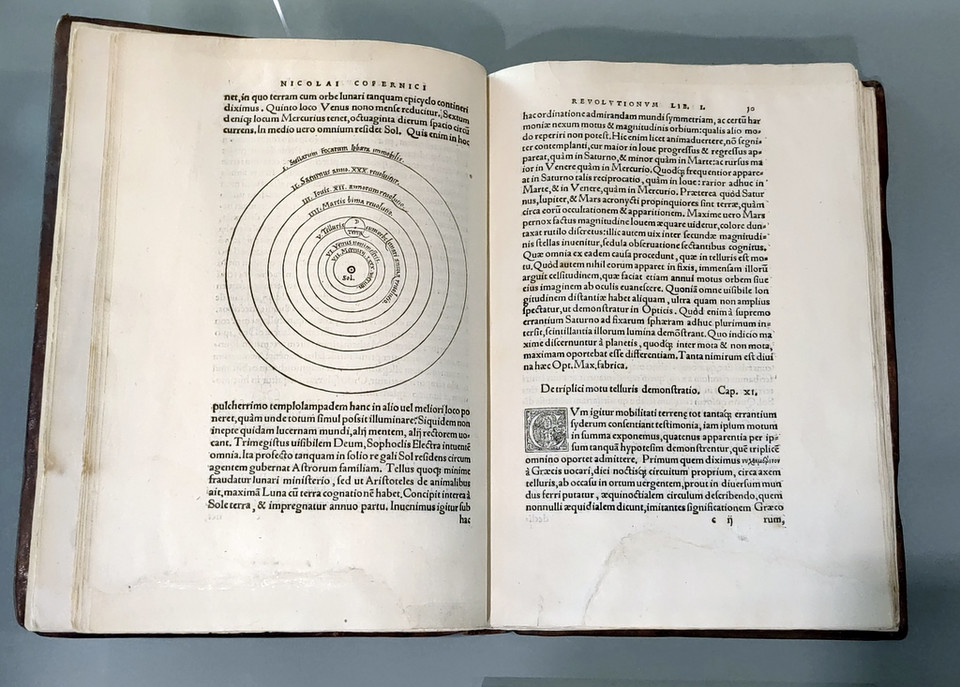 Rękopis epokowego dzieła Kopernika "De revolutionibus orbium coelestium"