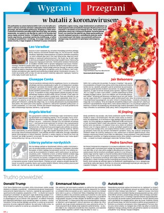 Wygrani i przegrani w batalii z koronawirusem