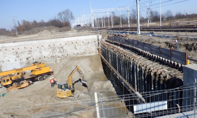 Budowa tunelu na obwodnicy Oświęcimia