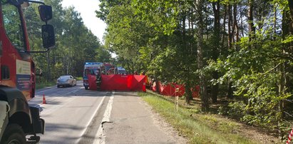 Tragiczny wypadek pod Nieporętem. Nie żyje trzyosobowa rodzina