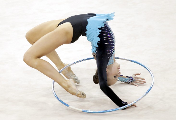 Piękne gimnastyczki rywalizują o mistrzostwo Europy