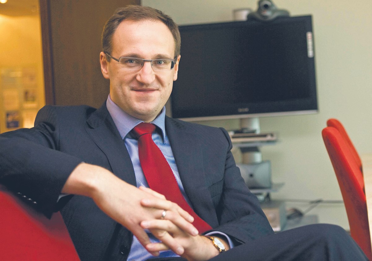 Marcin Matyka, partner w DLA Piper., Fot. Wojciech Gorski