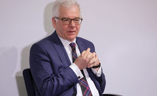 Czaputowicz dla DGP: Zdajemy sobie sprawę, że są w UE siły, które dążą do skompromitowania Polski