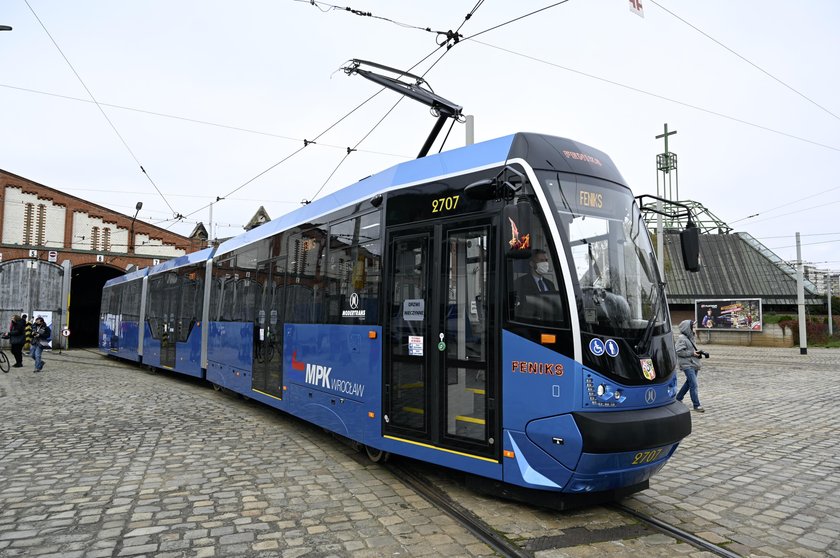 Nowe wrocławskie tramwaje będą niebieskie