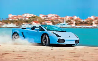 Lamborghini Gallardo Spyder – leżak... na kołach