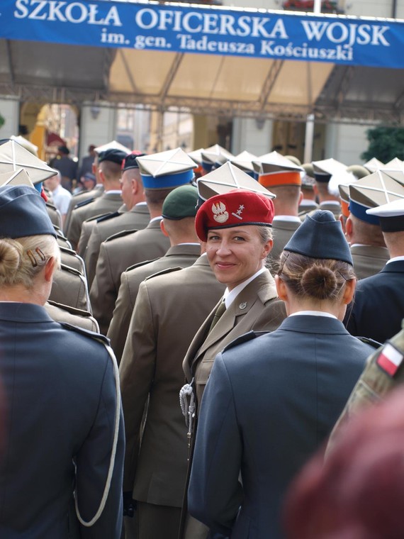 Joanna Jałocha podczas służby w ŻW