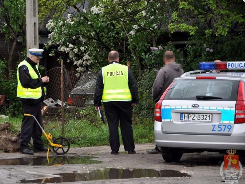 Goożny wypadek w warszawie