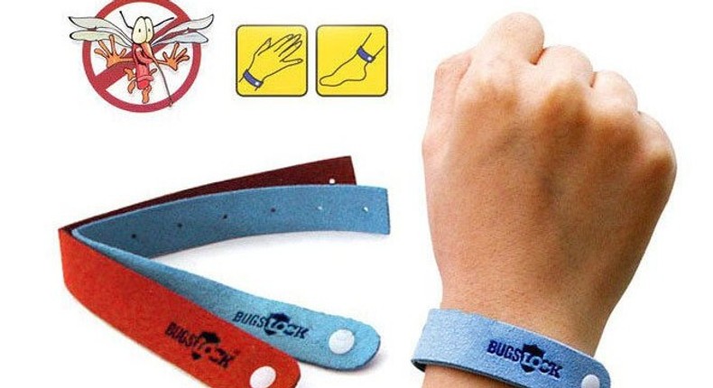 Mosquito repellent hand bands