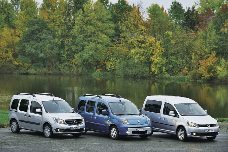 Citan kontra Kangoo i Caddy: auta dla rodziny i dla kuriera