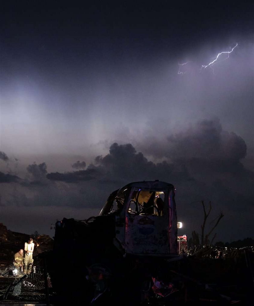 Zabójcze tornado w USA