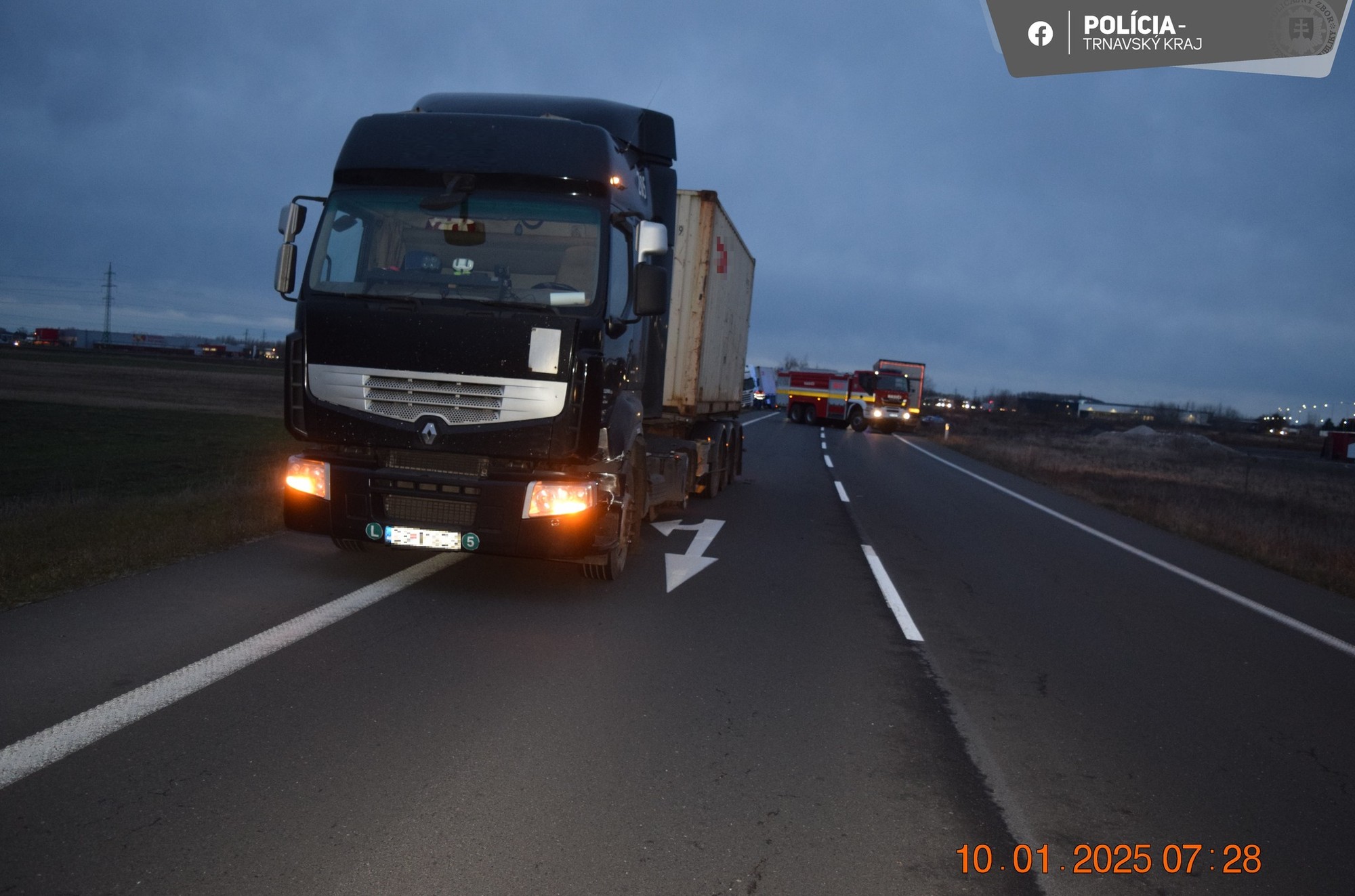 Pri Dunajskej Strede došlo k vážnej dopravnej nehode. 