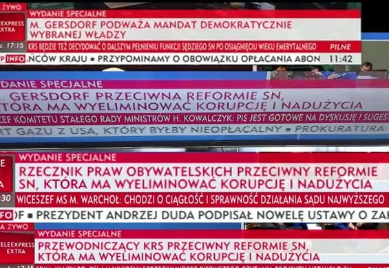 "Paski Grozy" z TVP Info to totalny odjazd. Śmialibyśmy się, ale ta propaganda działa