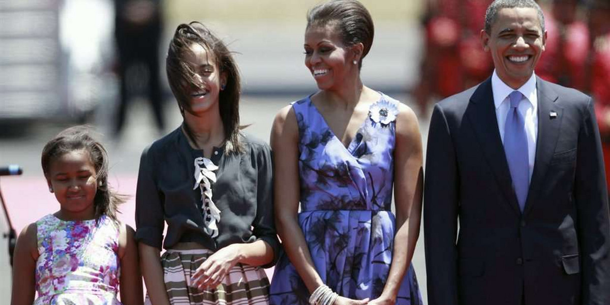 Obama ściągnie do Polski córki! Chce, by zobaczyły...