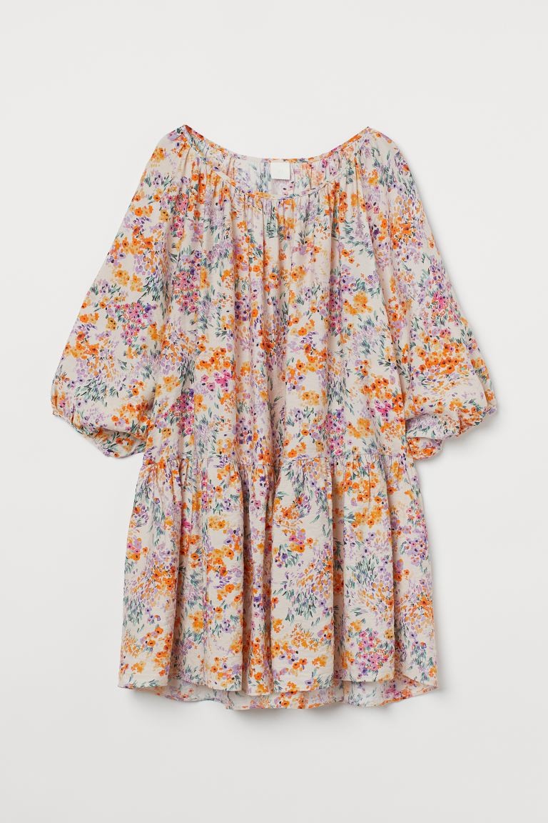 Robe légère à imprimé floral de H&M pour CHF 24.95. 