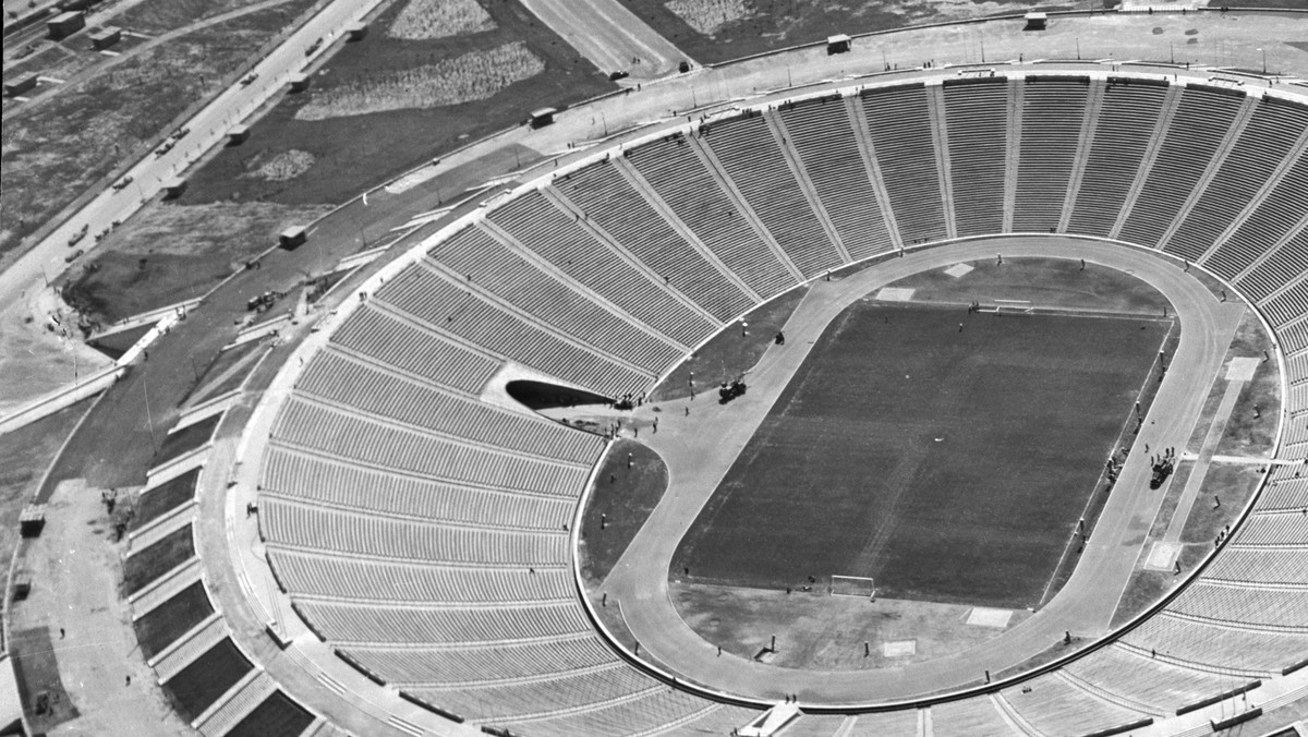 Stadion Dziesięciolecia 1955