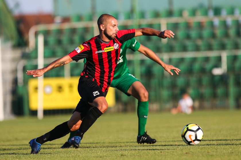 Pilka nozna. I liga. Bytovia Bytow - GKS Jastrzebie. 06.10.2018