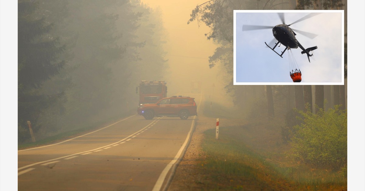 Pożar na Roztoczu