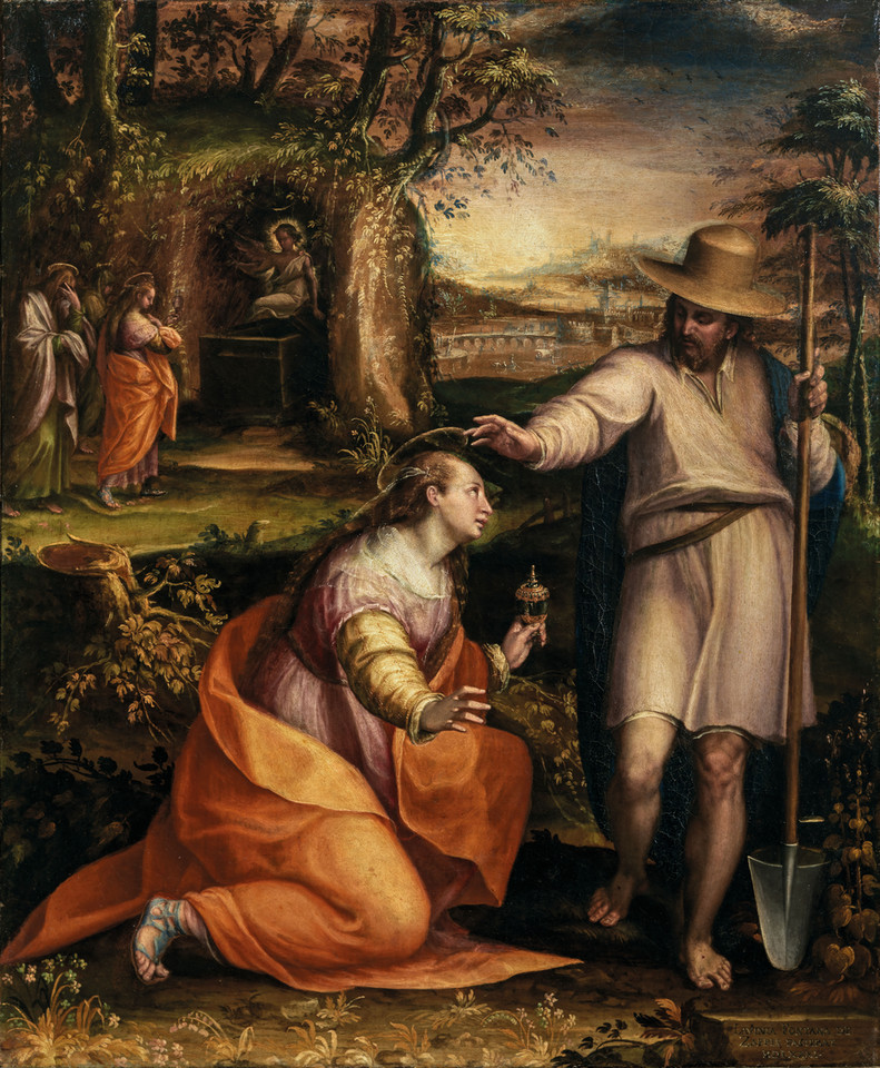 Lavinia Fontana, "Jezus ukazujący się Marii Magdalenie” (1581) 