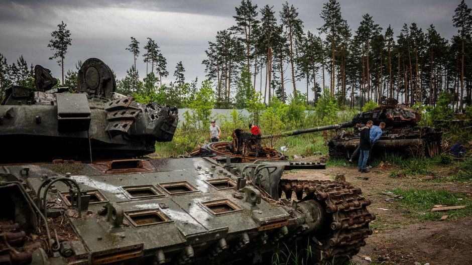 Rosyjski sprzęt bojowy w Ukrainie, zdj. ilustarcyjne