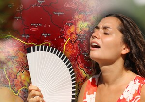 Toplotni talas se širi prema našem delu Evrope