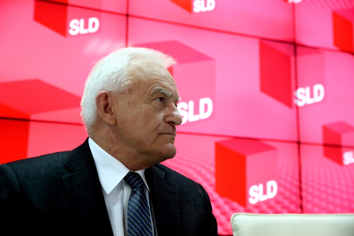 Szef SLD Leszek Miller