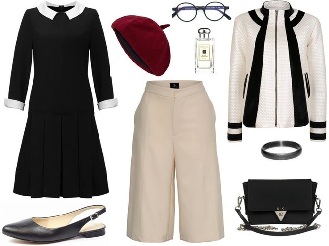 Kurtka w roli głównej: Sukienka – Hera/ hera.com.pl, spodnie kuloty – Tova/tova.pl, kurteczka – The Empress/theempress.eu, torebka –antbag by ania/ antbags.pl, buty – Caprice/caprice.pl, biżuteria – Bless Jewellery/blessjewellery.com