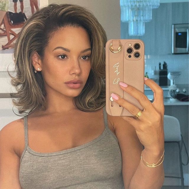 Americká modelka Jordan Ozuna. 