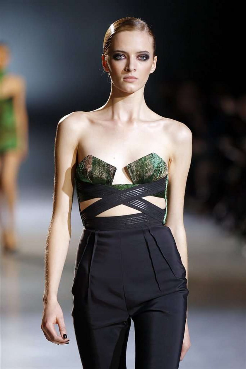 Anthony Vaccarello jesień 2012