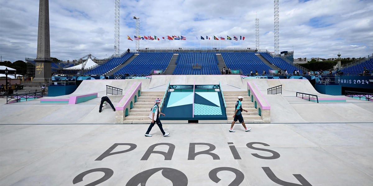 Igrzyska olimpijskie w Paryżu.