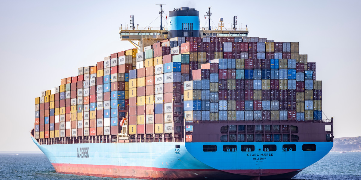 Maersk to jeden z największych operatorów kontenerowych
