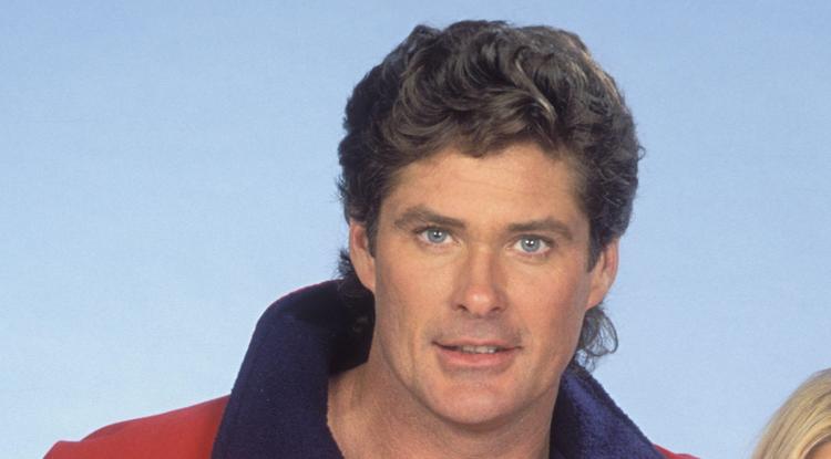 David Hasselhoff a Baywatch filmsorozatban évtizedekkel ezelőtt.  Fotó: Northfoto