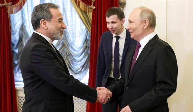 Abas Arakči i Vladimir Putin