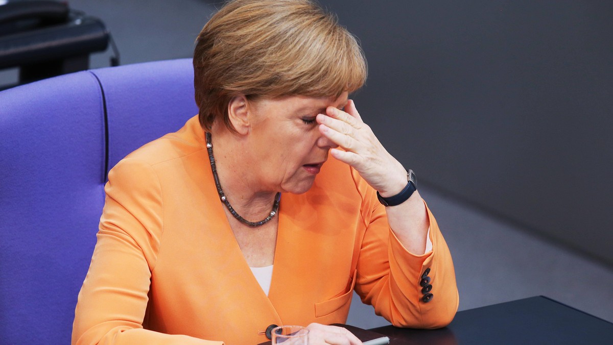 German parliamentary session on Greek debt crisis