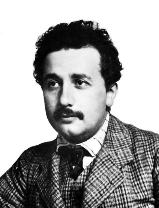 Einstein w roku 1904 lub 1905