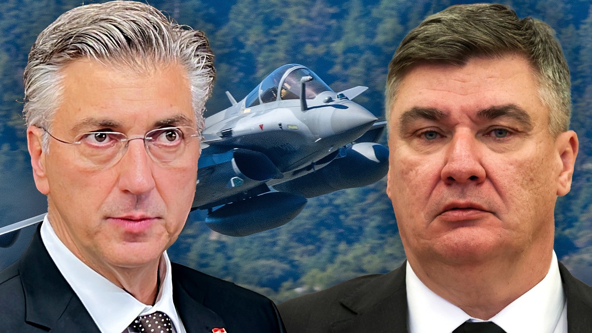 Andrej Plenković i Zoran Milanović