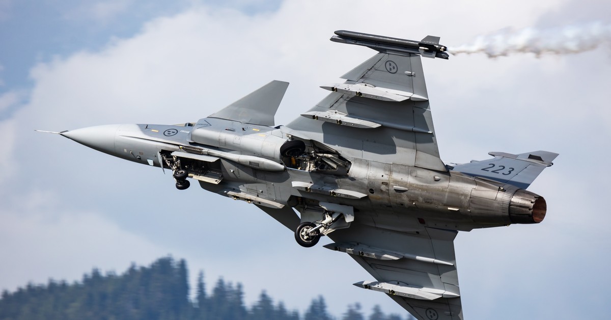 Sztuczna inteligencja za sterami myśliwca. Szwedzi wykonali przełomowy lot