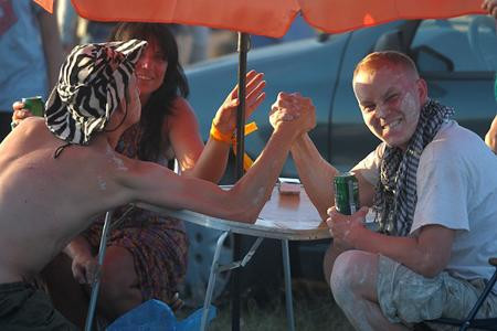 Życie poza główną sceną Przystanku Woodstock 2009