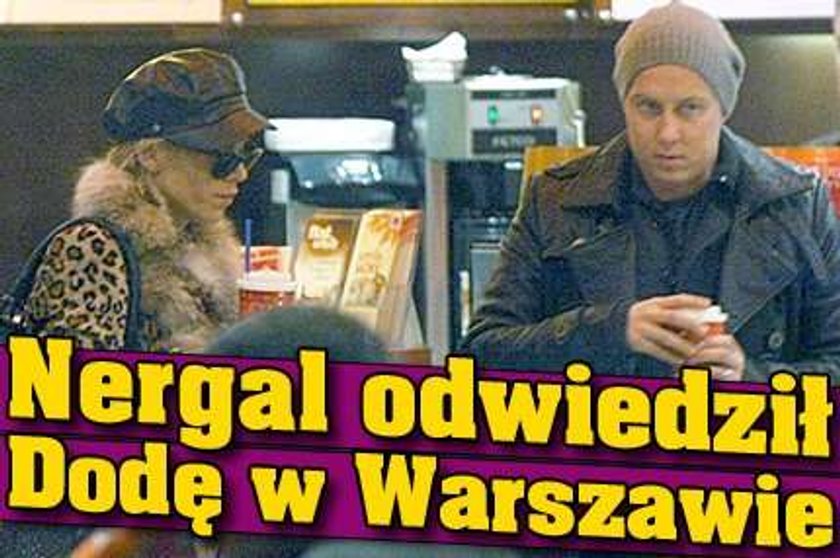 Nergal odwiedził Dodę w Warszawie