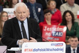 Prezes PiS Jarosław Kaczyński